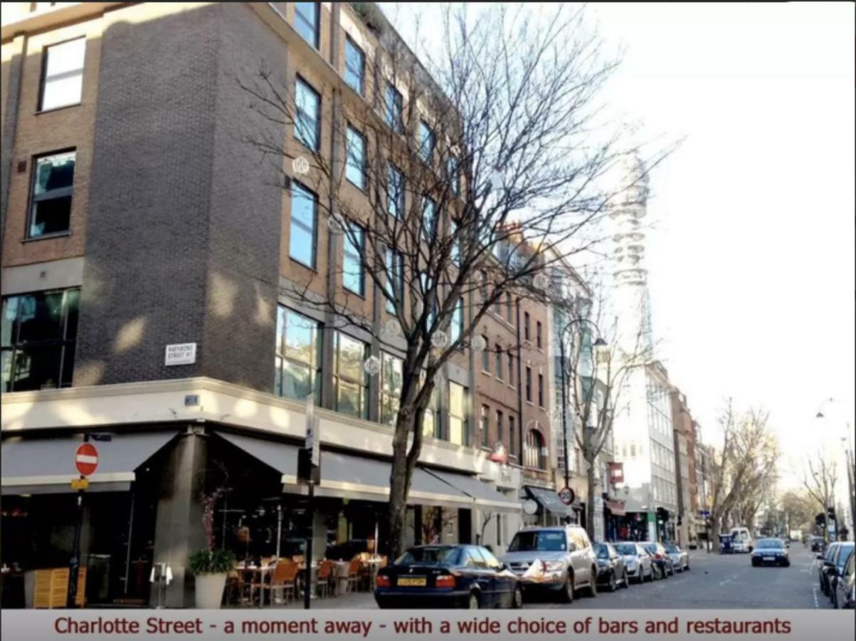 Elegant Fitzrovia Central London 2-Bed Nr Oxford Street Helpful Informative Host Exterior foto